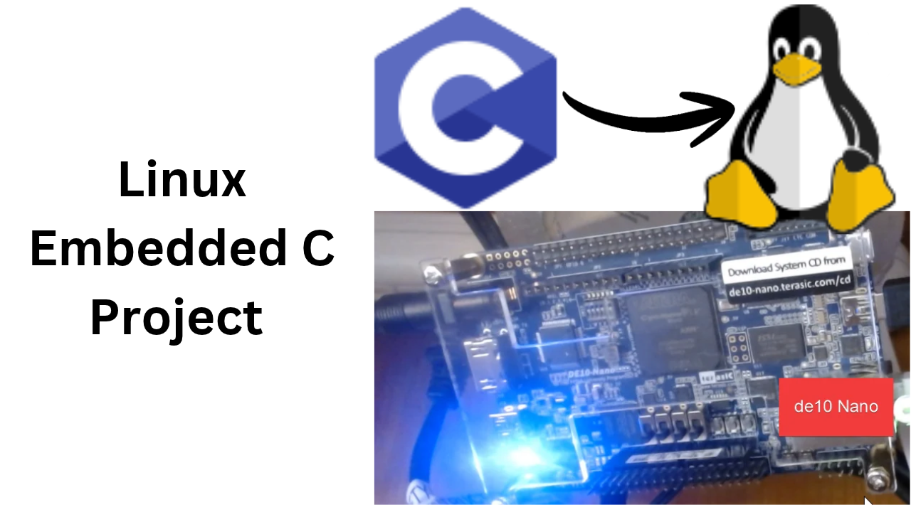 Introduction to an Embedded Linux C project on the DE10-Nano board